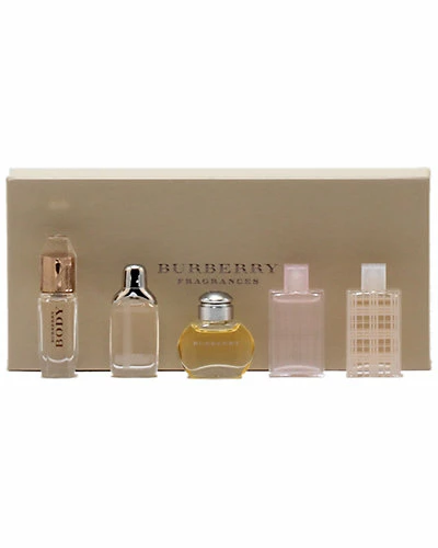 Burberry Women's Set Of Five .5oz Perfumes 1 Burberry Women's Set Of Five .5oz Perfumes
