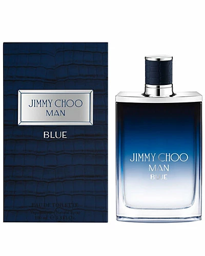 Jimmy Choo 3.3oz Man Blue Eau De Toilette Spray Women 1 Jimmy Choo 3.3oz Man Blue Eau De Toilette Spray Women