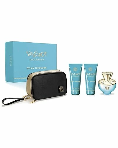 Versace Women's Dylan Turquoise 4pc Set 1 Versace Women's Dylan Turquoise 4pc Set