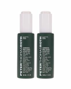Peter Thomas Roth 2 Pack 1 Oz Green Releaf Calming Face Oil Women