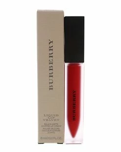 Burberry 0.2oz #37 Regiment Red Liquid Lip Velvet Crush Women