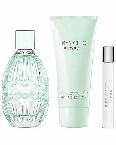 Jimmy Choo Women's 3oz Eau De Parfum 3pc Set 1 Jimmy Choo Women's 3oz Eau De Parfum 3pc Set