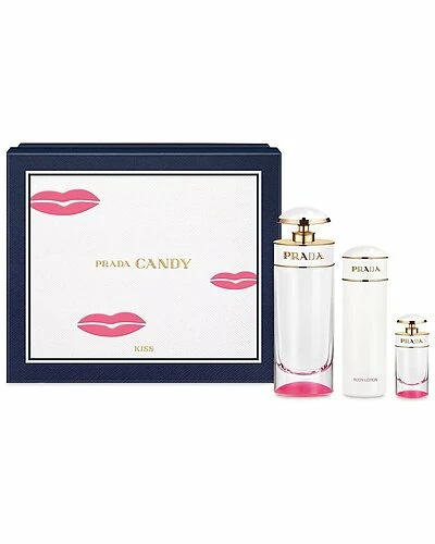 Prada Candy Kiss 3pcs Set For Women 1 Prada Candy Kiss 3pcs Set For Women