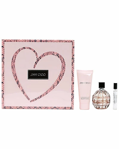 Jimmy Choo Women's 3oz Floral Eau De Toilette 3pc Set 1 Jimmy Choo Women's 3oz Floral Eau De Toilette 3pc Set