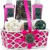 Lovery Home Spa Gift Basket In Rosemary Mint, 10pc Graduation, Anniversary Gift Women