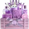 Lovery Lavender Bath & Body 12pc Gift Basket Women