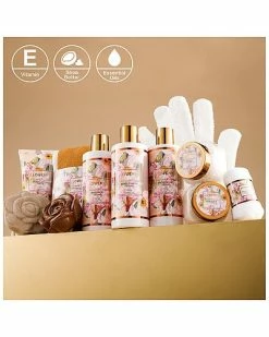 Lovery Spa 13pc Gift Basket, Coconut Caramel Self Care Spa Kit Women 5 Lovery Spa 13pc Gift Basket, Coconut Caramel Self Care Spa Kit Women -Peter Thomas Roth Sales Store 3050263232 RLLD 3