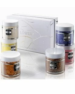 Lovery Body Scrub 6 Pack Exfoliating Body, Face, Hand, Foot Scrub, Acne Remover Women