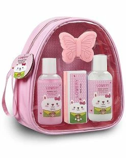 Lovery Kids Bubble Bath 5 Piece Set, Watermelon Body Care Package Women