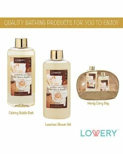 Lovery Home Spa Gift Basket - White Rose & Jasmine Body Care Package Women 5 Lovery Home Spa Gift Basket - White Rose & Jasmine Body Care Package Women -Peter Thomas Roth Sales Store 3050263259 RLLD 3