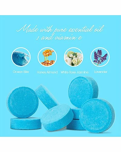 Lovery 8 Essential Oils Shower Bombs, Aromatherapy Shower Steamers Women 2 Lovery 8 Essential Oils Shower Bombs, Aromatherapy Shower Steamers Women - Image 2