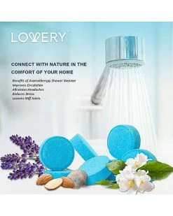 Lovery 8 Essential Oils Shower Bombs, Aromatherapy Shower Steamers Women 5 Lovery 8 Essential Oils Shower Bombs, Aromatherapy Shower Steamers Women -Peter Thomas Roth Sales Store 3050320028 RLLD 3