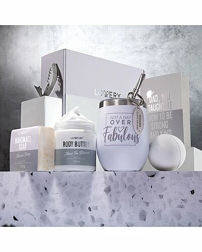 Lovery Personalized Gifts For Men, Spa Gift With Wine Tumbler, Self Care Kit Women 2 Lovery Personalized Gifts For Men, Spa Gift With Wine Tumbler, Self Care Kit Women - Image 2
