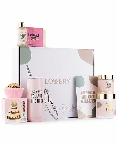 Lovery 10pc Happy Birthday Relaxing Wine Tumbler And Spa Kit With Birthday Card Women 1 Lovery 10pc Happy Birthday Relaxing Wine Tumbler And Spa Kit With Birthday Card Women