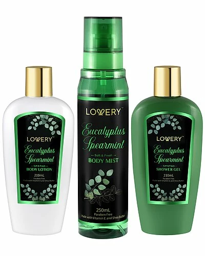 Lovery Eucalyptus Bath And Body Care Set Women 1 Lovery Eucalyptus Bath And Body Care Set Women