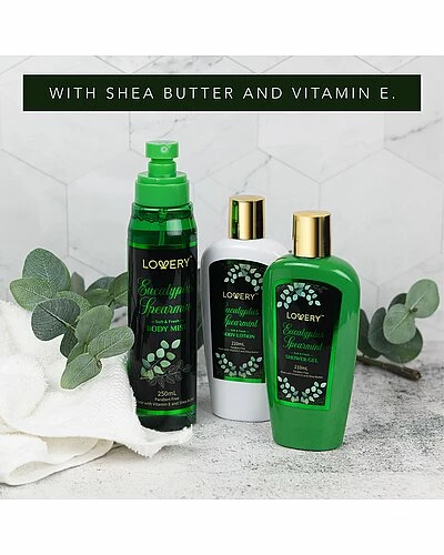 Lovery Eucalyptus Bath And Body Care Set Women 2 Lovery Eucalyptus Bath And Body Care Set Women - Image 2