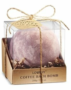 Lovery Coffee Handmade Bath Bomb, 7oz Extra Large Spa Body Care Ball Women