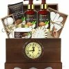 Lovery Luxury Bath Gift Set, 13pc Coconut Luxury Body Care In Vintage Clock Box Women