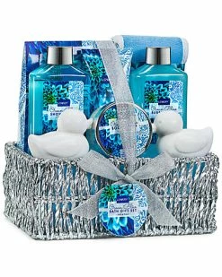 Lovery 9pc Home Spa Gift Basket- Heavenly Ocean Bliss Scent - Bath And Body Care Women