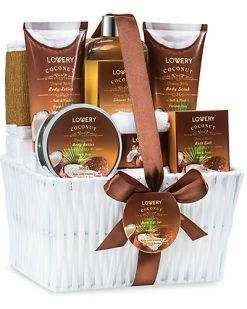 Lovery 9pc Milky Coconut Luxurious Bath & Body Set Women