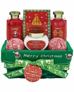 Lovery Bath & Body Christmas Gift Basket Women