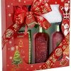 Lovery Red Rose & Jasmine Christmas Home Spa Set Women