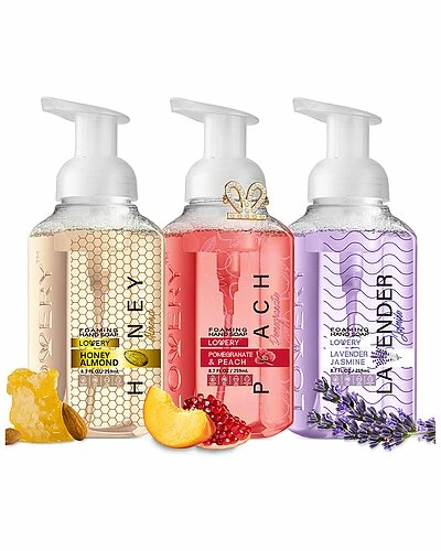 Lovery Foaming Hand Soap, 3 Pack Moisturizing Hand Wash In Assorted Fragrance Women 1 Lovery Foaming Hand Soap, 3 Pack Moisturizing Hand Wash In Assorted Fragrance Women