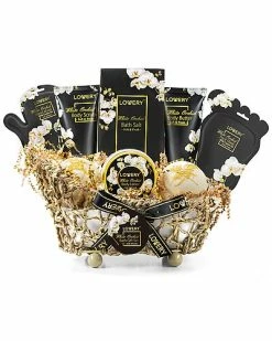 Lovery Luxury Spa Bath Set With Hand & Foot Lotion Masks- White Orchid Home Spa Women