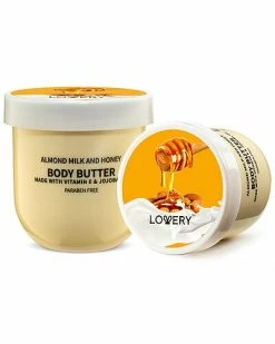 Lovery Almond Milk & Honey Body Butter - Ultra Hydrating Shea Butter Cream Women