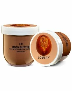 Lovery Shea Body Butter - Ultra Hydrating Shea Butter Body Cream, Whipped Lotion Women