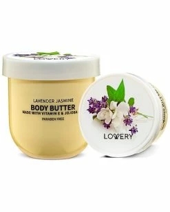 Lovery Lavender Jasmine Body Butter - Ultra Hydrating Shea Butter Cream Women
