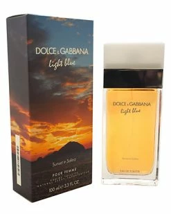 Dolce & Gabbana Women's Light Blue Sunset In Salina 3.3oz Eau De Toilette Spray