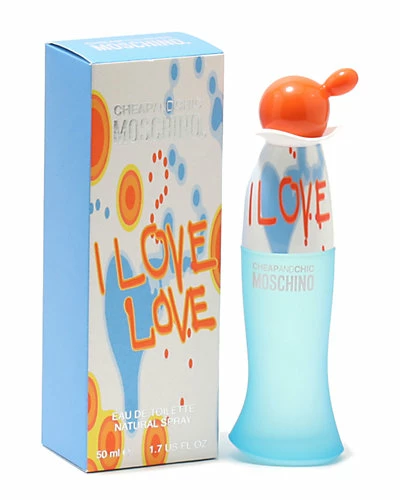 MOSCHINO Women's "I Love Love" 1.7oz Eau De Toilette Spray 1 MOSCHINO Women's "I Love Love" 1.7oz Eau De Toilette Spray