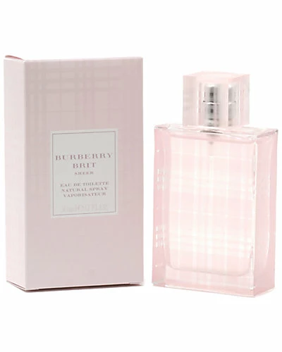 Burberry Women's Brit Sheer 1.7oz Eau De Toilette Spray 1 Burberry Women's Brit Sheer 1.7oz Eau De Toilette Spray