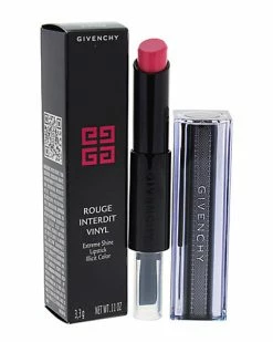 Givenchy 0.11oz Rose Transgressif Rouge Interdit Vinyl Lipstick Women