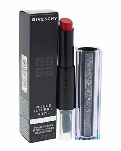 Givenchy 0.11oz Rouge Rebelle Rouge Interdit Vinyl Lipstick Women