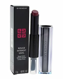 Givenchy 0.11oz Grenat Envoutant Rouge Interdit Vinyl Lipstick Women