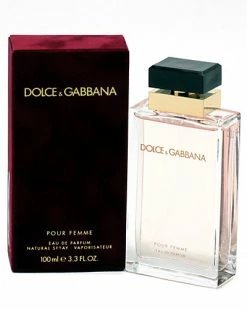 Dolce & Gabbana Women's "Pour Femme" 3.4oz Eau De Parfum Spray