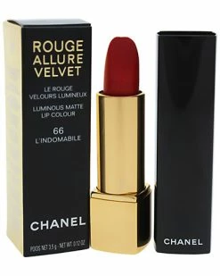 Chanel 0.12oz 66 LIndomabile Rouge Allure Velvet Luminous Matte Lip Colour Women